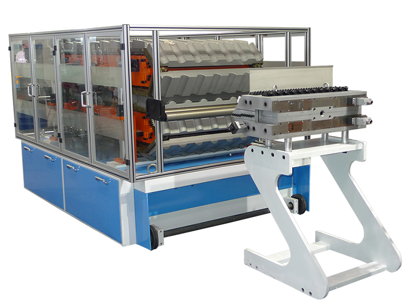 Co-extrusion Line for ASA+PVC Roof Tiles
